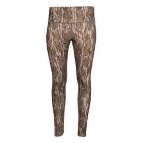 Rogers Sporting Goods Women's Luna 28" Leggings Image in Mossy Oak Bottomland