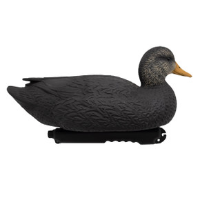 Final Approach HD Black Duck Floater Decoys Upright Drake Image