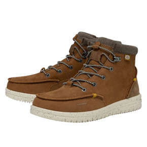 Hey Dude Bradley Leather Boots Image in Cognac