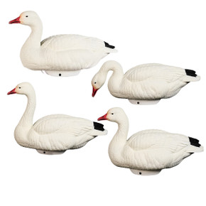 HEYDAY HydroFoam Snow Goose Floater Decoys - 4 Pack Image HEYDAY HydroFoam Snow Goose Floater Decoys - 4 Pack Image