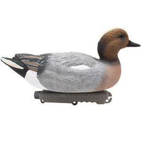 Final Approach Last Pass Floating Eurasian Wigeon Decoys Side Image Final Approach Last Pass Floating Eurasian Wigeon Decoys Side Image