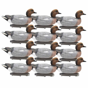 Final Approach Last Pass Floating Eurasian Wigeon Decoys - 12 Pack Image Final Approach Last Pass Floating Eurasian Wigeon Decoys - 12 Pack Image