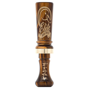 Elite Calls Freak Single Reed Acrylic Duck Call in Brown Pearl