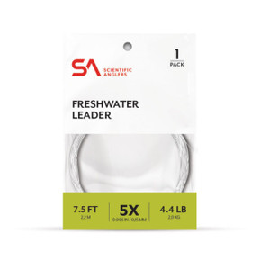 7.5' Freshwater Leader Single Pack