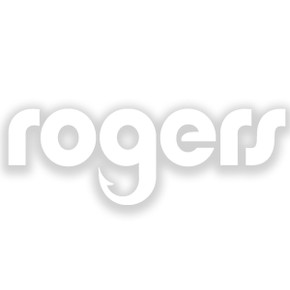 Image of Rogers Window Vinyl Decal.