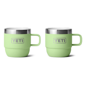 Yeti Rambler 6 oz. Stackable Mugs 2 Pack Image in Key Lime