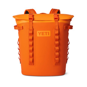 Yeti Hopper M20 Soft Backpack Cooler Front Image in King Crab Orange