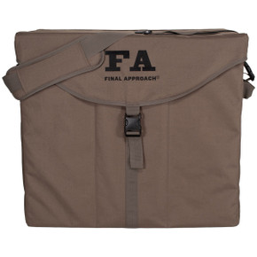 Front Image of the Final Approach Structured Sleeper Shell Bag.