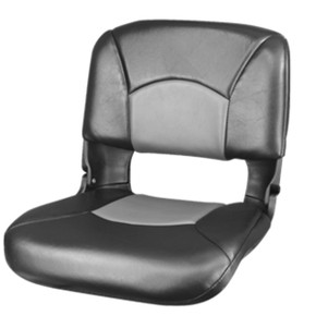 High Back All-Weather Boat Seat & Cushion Combo
