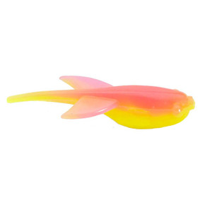 Strike King Mr. Crappie 1.5" Sugar Glider Soft Fishing Bait Image in Hot Chicken