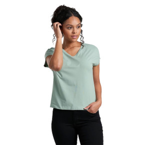 Kuhl Women's Suprima Short Sleeve Shirt Image in Agave