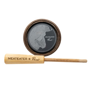 Phelps Game Calls MeatEater X Phelps Crystal-Over-Slate Turkey Pot Call Front Image