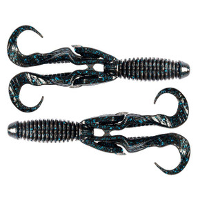 Image of the Z-Man Gremlin 4.5" Soft Bait in Black Blue Flake