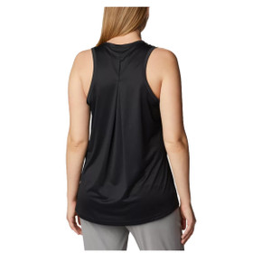 Columbia Women's Hike Tank Back Image in Black