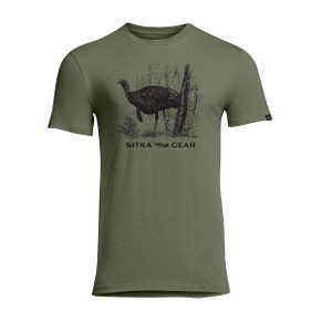 Sitka Spotted Tee Image in Olive Green