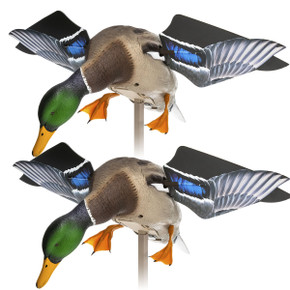 Avian-X Powerflight Mallard Spinning Wing Duck Decoys, Pack of 2 Image