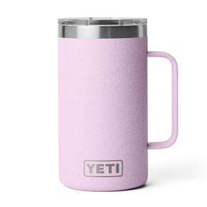 Yeti Rambler 24 oz. Mug with Magslider Lid Image in Cherry Blossom