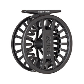 Zero Fly Reel Back Image in Matte Black