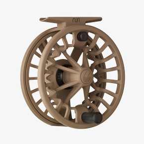 Redington Run Fly Reel Front Image in Coyote