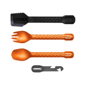 ComplEAT Lightweight Utensil Set - Burnt Orange