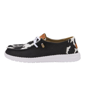 Wendy Animal Women's Shoe Image in Black Cow