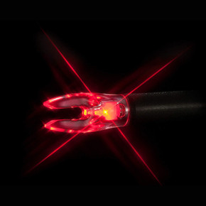 Nockturnal FIT Universal Strobing Lighted Nock in Red Image