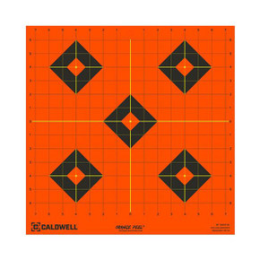 Orange Peel 'Sight-In' 8" Targets - 5 Sheets