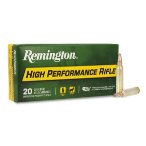 Remington 223 Remington 55 Grain 3240 FPS High Performance Rifle Ammunition - Box of 20 Image