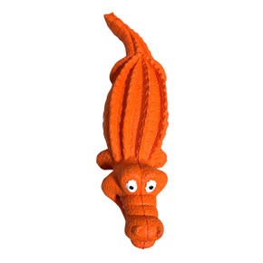 ROCT Crazy Croc Natural Rubber Dog Toy Image