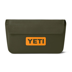 Yeti Sidekick Dry 1L Gear Case Image in Olive/King Crab Orange