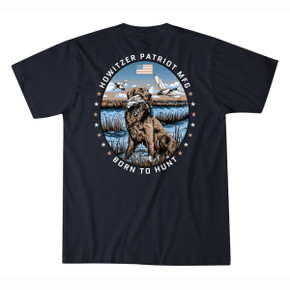 Howitzer Born to Hunt Short-Sleeve T-Shirt Back Image