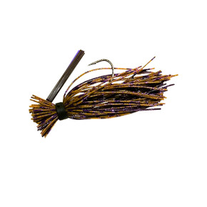 Image of the Chompers Eraser Finesse Jig in Brown-Purple