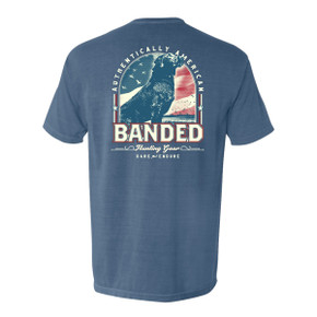 Banded Authentically American Short-Sleeve T-Shirt Back Image