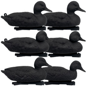 Blackouts Duck Decoys, 6 Pack