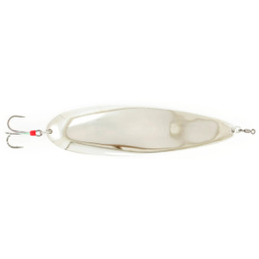Image of the Nichols Lures Ben Parker Magnum Flutter Spoon in Silver Chrome