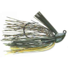 Image of the Nichols Lures Impact Flippin' Jig in Grassy Craw