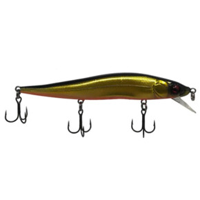 Head Hunter Large Suspending Jerk Bait - Golden Shiner