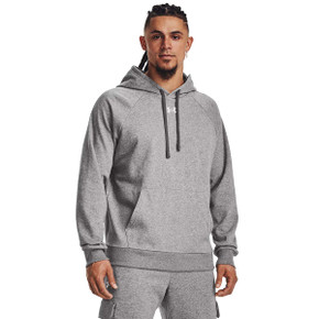 Under Armour Rival Fleece Hoodie - Castlerock Light Heather image
