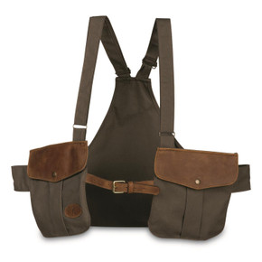 Front Image of the Browning Upland Canvas Vest.