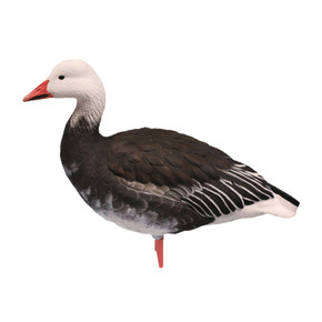 image of Avian-X AXP Fully Body Snow and Blue Mix Goose Decoys Adult Blue Upright.