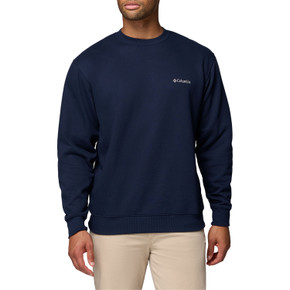 Image of the Columbia Hart Mountain II Crew Sweatshirt in Collegiate Navy