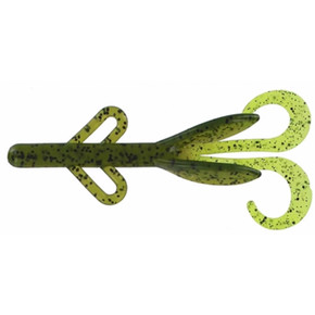 Big Bite Baits Creature Soft Plastic Bait - Watermelon Chartreuse