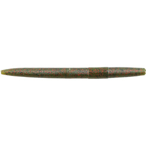Image of the Big Bite Baits Trick Stick 5" 10 Pack in Watermelon Seed Red Flake