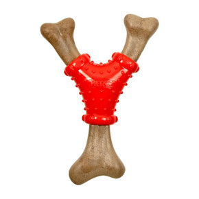 Hero Bonetics Noisy Joint Large Wishbone Dog Chew Product Image