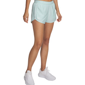 Under Armour Women's Tech Play Up Shorts Image in Refresh Mint AFS