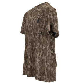 side image of Rogers Sporting Goods Youth Elite Chill Short Sleeve Tee with Bug Protection.