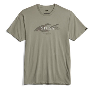 Sitka Rising Teal Tee - Oak