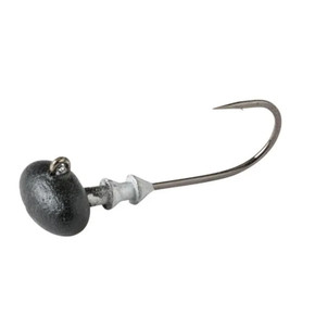 Great Lakes Finesse Stealth Football Jighead - 3 Pack - Matte Black