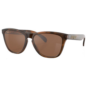 image of Oakley Frogskins Sunglasses in Prizm Tungsten Matte Tortoise.
