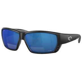 Costa Del Mar Tuna Alley Readers Sunglasses - Matte Black Gray Blue Blue Mirror 580P C-Mate 1.50